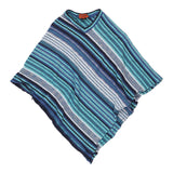 Missoni Striped Jumper - Medium Blue Wool Blend