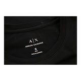 Armani Exchange Slim Fit T-Shirt - Small Black Cotton Blend