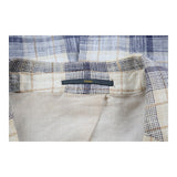 Fendi Checked Blazer - Large Beige Cotton Blend