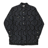 Fendi Patterned Shirt - Small Navy Cotton