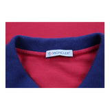 Age 14 Moncler Polo Shirt - Medium Red Cotton