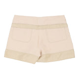 Versace Shorts - 29W UK 8 Beige Linen Blend