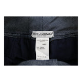 Dolce & Gabbana Trousers - 28W UK 8 Blue Cotton Blend