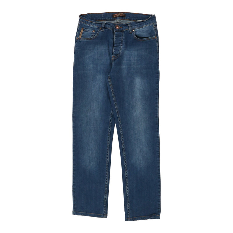 Armani Jeans Jeans - 30W UK 10 Blue Cotton