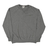 Lacoste Jumper - XL Grey Cotton