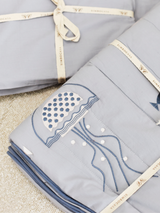 Cotton Quilted Duvet Cover and Pillow case - Fish Dance｜For Kids