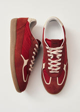 Tb.490 Rife Sheen Red Leather Sneakers