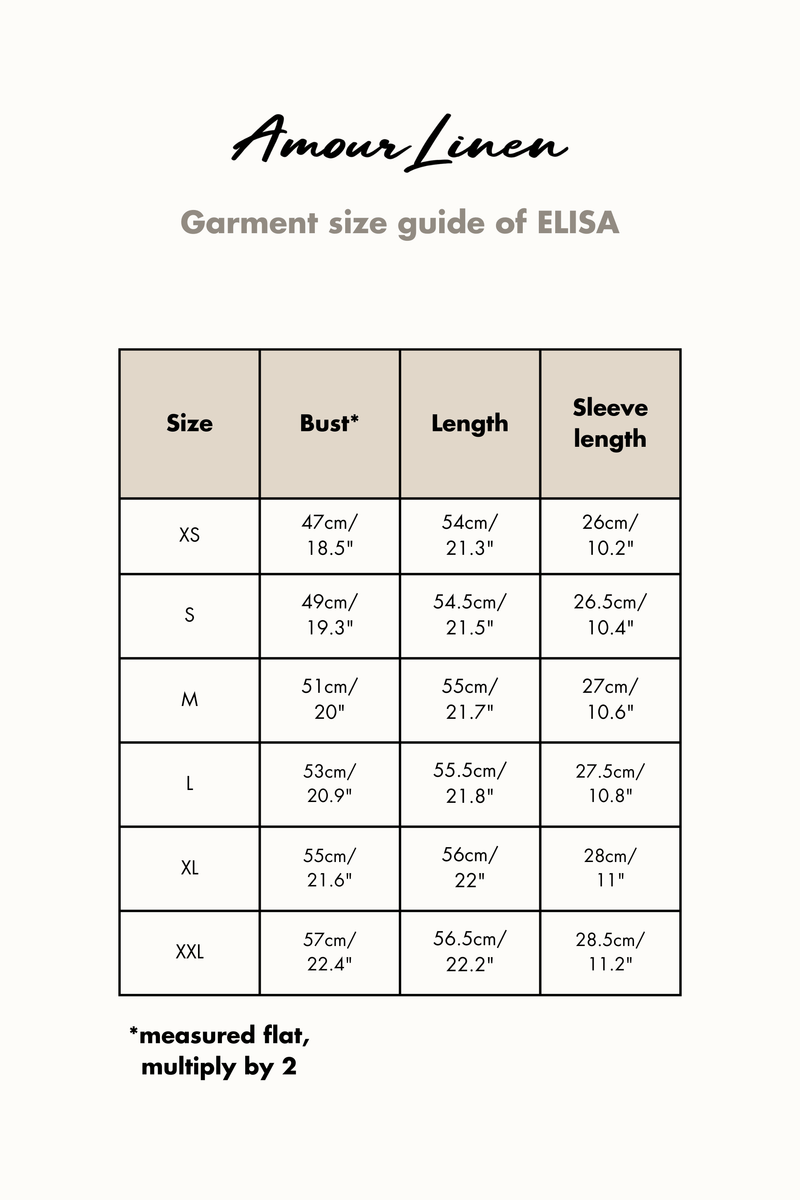 Elisa linen wrap top in Mocha Gingham