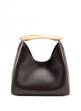Shoulder Bag Boomerang Leathe Tabacco