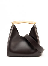 Shoulder Bag Boomerang Leathe Tabacco