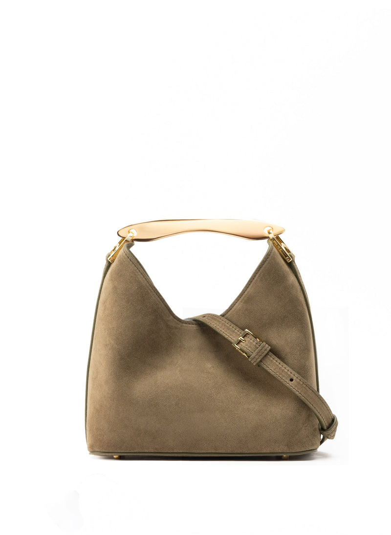 Bag Boomerang Suede Truffle
