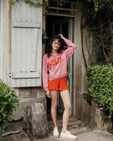Sweatshirt Ida-bahia Framboise-Soleil