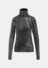 Turtl Jersey Eneck Black