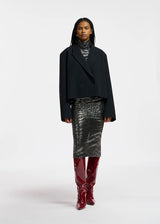 Turtl Jersey Eneck Black