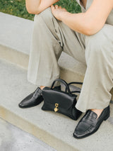 Mini Rococo Corn Leather Bag