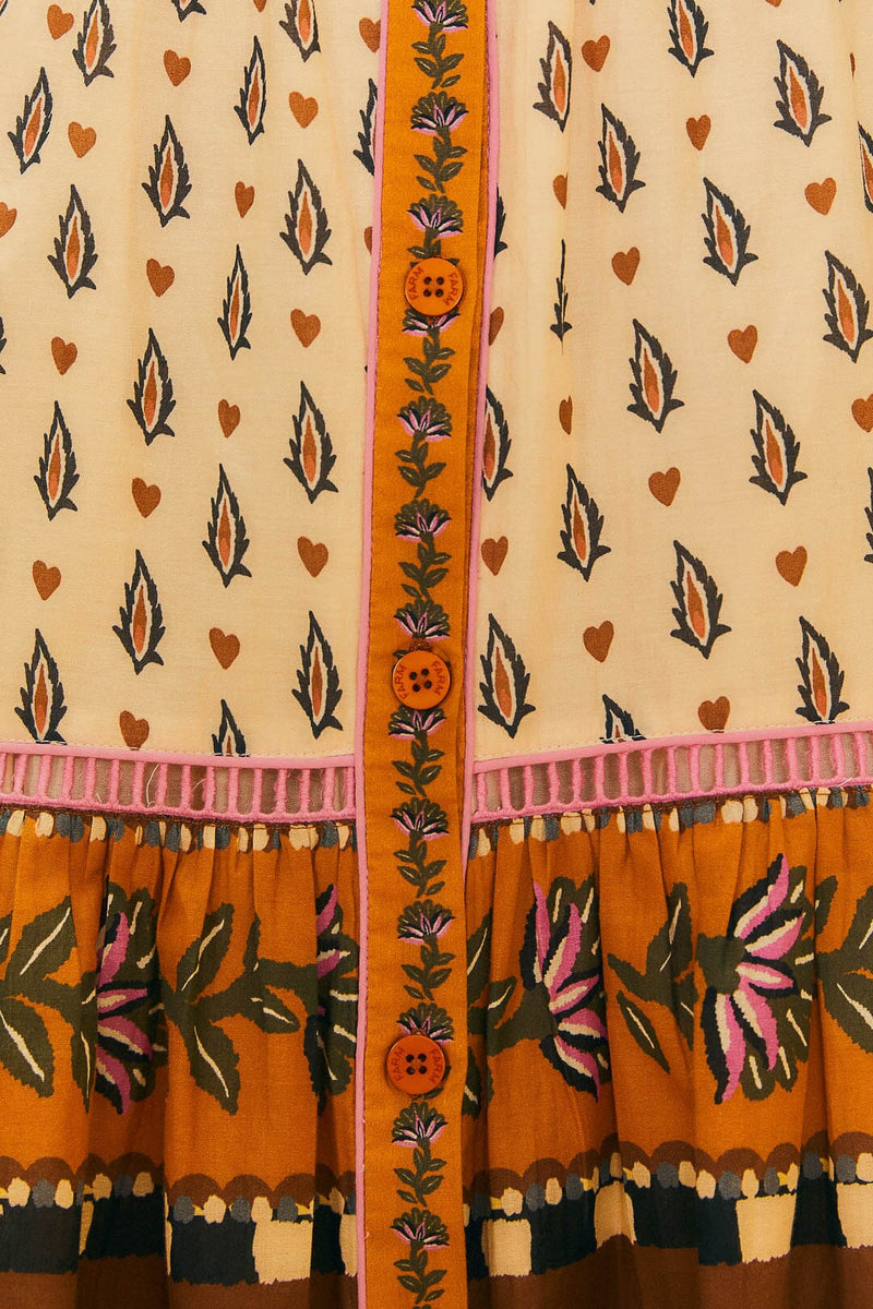 连衣裙 Ainika Floral B 312042 Ainika-Floral-米色