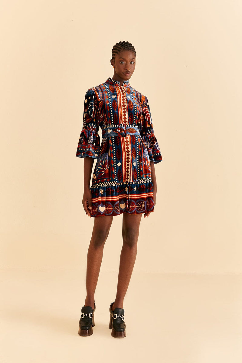 连衣裙 Nature Beauty B 312200 Nature-Beauty-蓝色