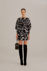 黑色连衣裙 315635 Richelieu-Faces