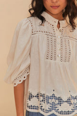 Blouse 337606 Off-White