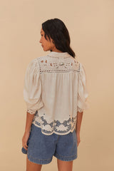 Blouse 337606 Off-White