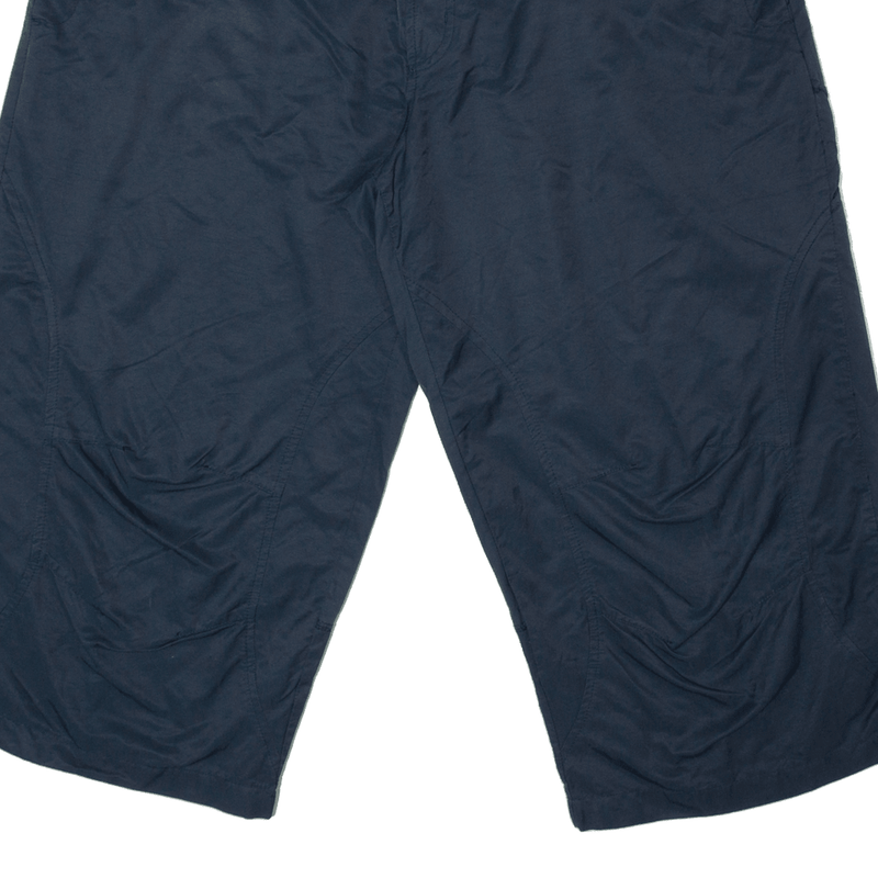 NIKE 3/4 Length Mens Sports Shorts Black Relaxed L W36