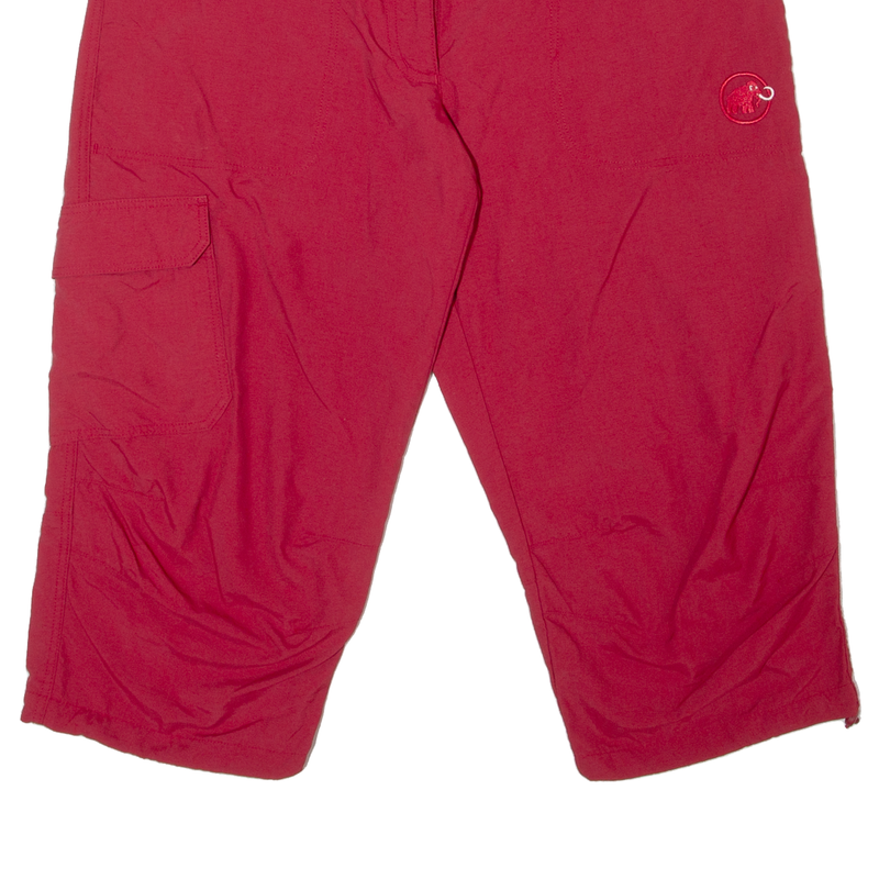 MAMMUT 3/4 Length Mens Casual Shorts Red Regular M W32