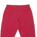 MAMMUT 3/4 Length Mens Casual Shorts Red Regular M W32