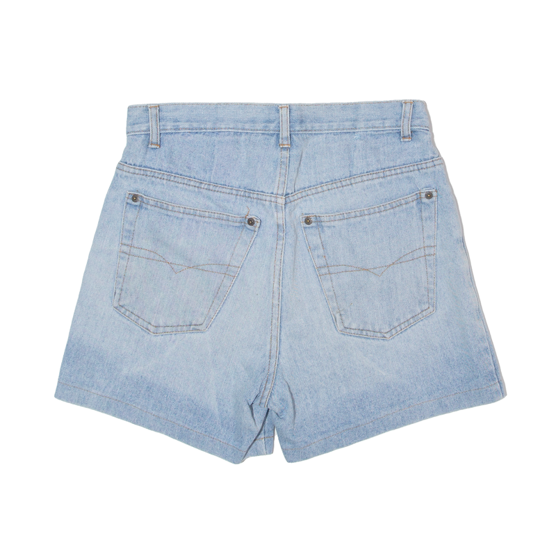 Womens Denim Shorts Blue Regular M W30