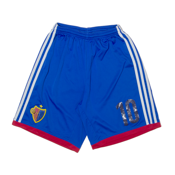 ADIDAS 10 Boys Sports Shorts Blue Relaxed 15-16Y W22