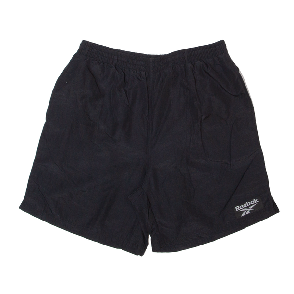 REEBOK Mens Swimming Shorts Black Regular M W32