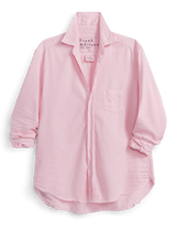 Frank & Eileen Women's Button-Down Denim Shirt 100% Cotton - Eileen  Pink Petal
