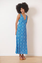 Dress Robe Sable 0905 Bleu