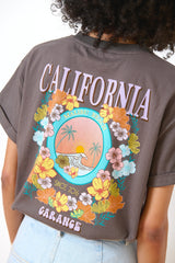 Tshirt Tshirt Violette Anthracite