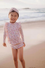 Recycled girl's turban - Padma Flower