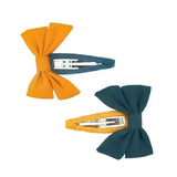 Bow hair clip set - Tuscany