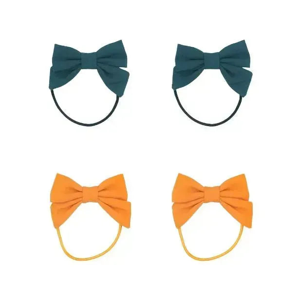 BOW PONIES SET OF 4 - TUSCANY