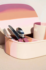 3 piece cutlery set for kids and toddlers - Pink