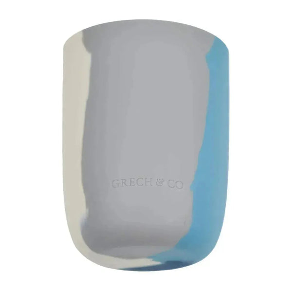 Set of 2 silicon toddler and kids cups - Blue