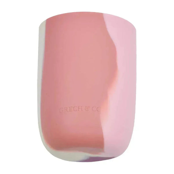 Set of 2 silicon toddler and kids cups - Pink