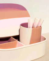 Set of 2 silicon toddler and kids cups - Pink