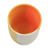 SET OF 2 SILICON TODDLER AND KIDS CUPS - ORANGE
