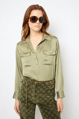 Blouse Dac41a128 Green