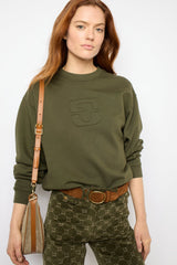 T-shirt Dat12a214 Khaki-Green