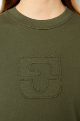 T-shirt Dat12a214 Khaki-Green