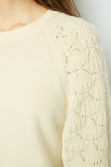 Pullover/vest Dau62a231 Ecru