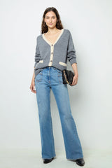 Pullover/vest Dau90a243 Grey