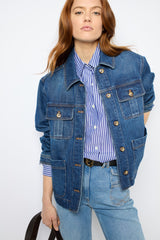 夹克 Marcelline Dav47a114 蓝色