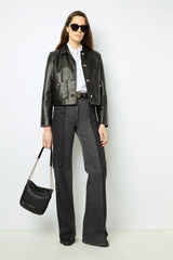 Leather Garment Day09a008 Black