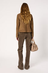 Leather Garment Dcy13c007 Camel