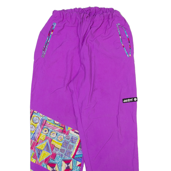 ASTRI Womens Track Pants Purple Straight S W24 L28